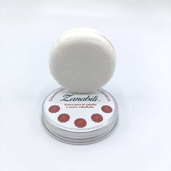 Champú sólido de aceite de camelia - 70 g - imagen 3